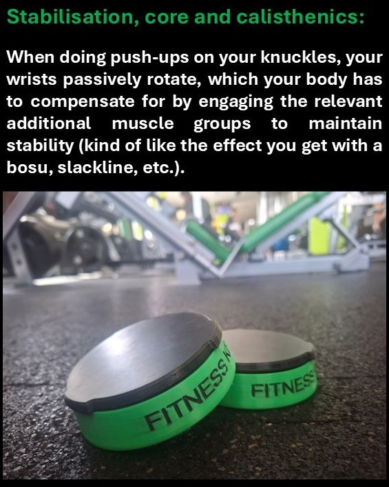 Torqhit rotating platform for wrist stabilization and core workout.